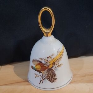 2/$20 Elegant Gold and White Decorative Bell